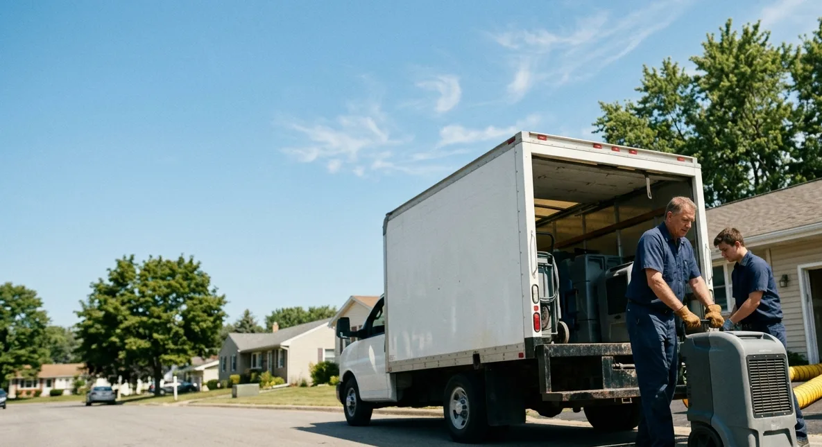 Water Damage Cleanup in Mccordsville, IN near me